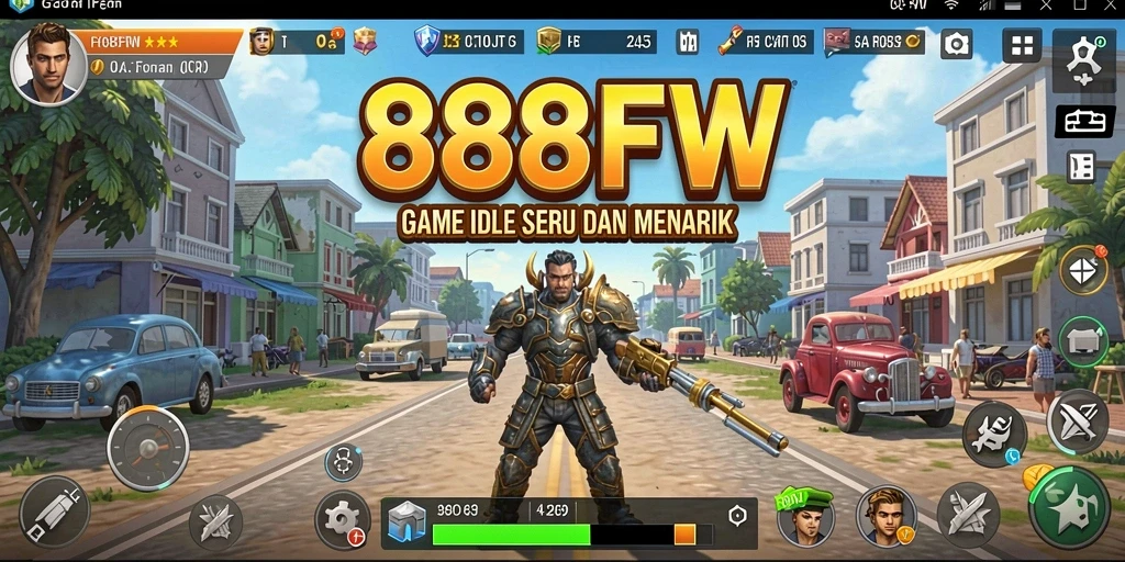 Gameplay 888FW yang menarik dan menghibur dalam genre Idle.