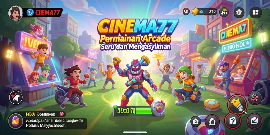 Tampilan gameplay seru dari CINEMA77 yang memukau dan menghibur.