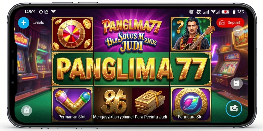 Tampilan menarik saat bermain game Slot PANGLIMA77.
