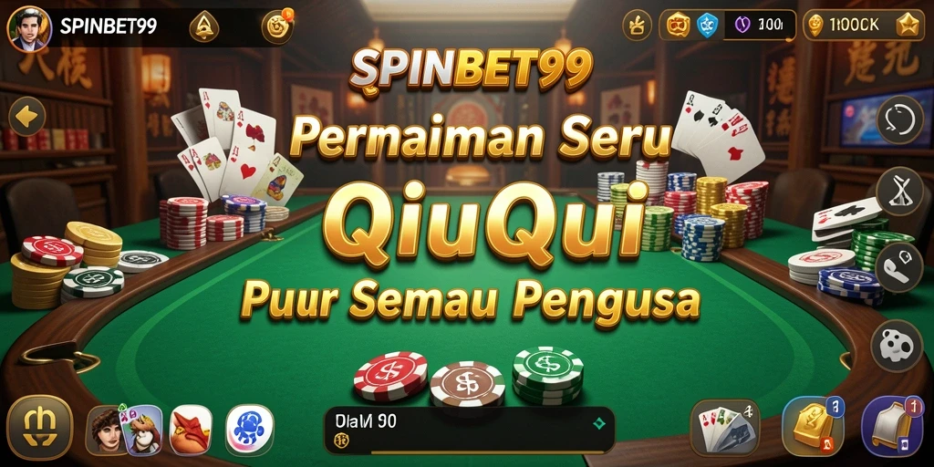 Screenshot gameplay QiuQiu SPINBET99 yang menarik dan interaktif.