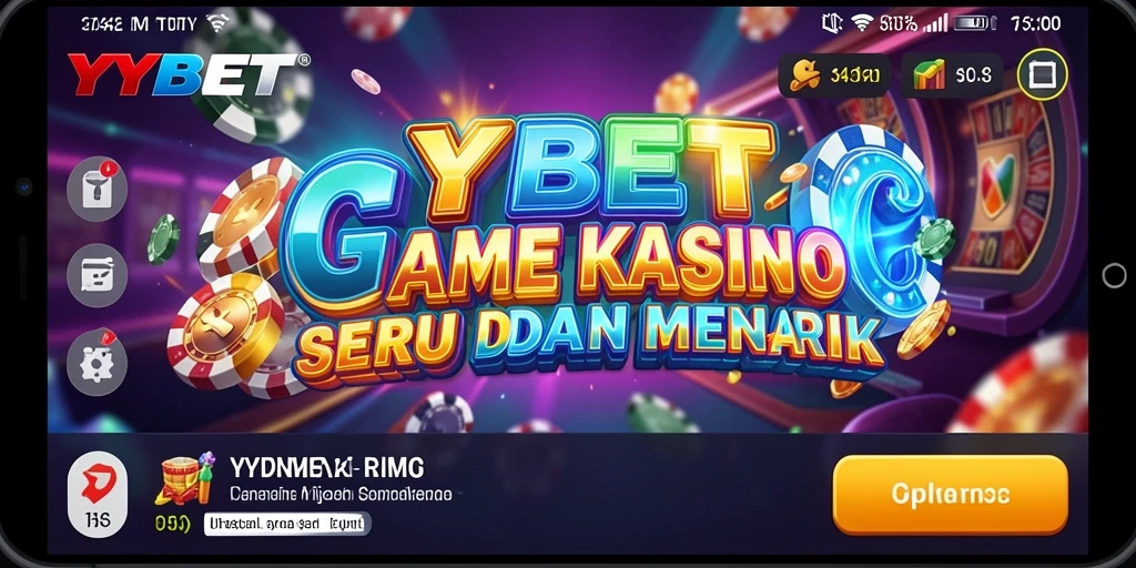 Tampilan permainan kasino yang menarik dan penuh warna.